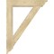 Ekena Millwork Traditional Traditional Rough Sawn Bracket, Douglas Fir, 4"W x 26"D x 34"H BKT04X26X34TRA01RDF - alternate 2